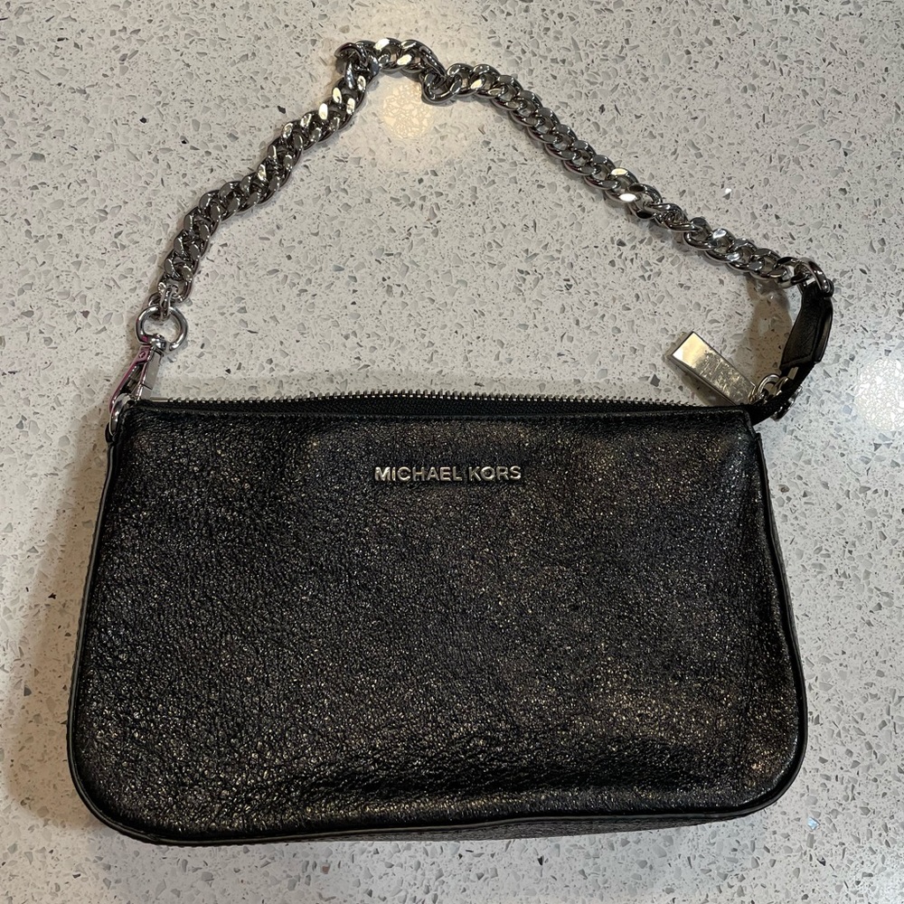 Michael Kors jet set metallic purse